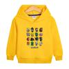 Moletom com Capuz Masculino Primavera e Outono 2025 Novo Algodão Puro Infantil Manga Longa Roupa de Outono para Bebês e Crianças Pequenas Estilo Moderno Venda por Atacado