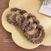 20 gomas para el cabello de otoño e invierno de alta elasticidad, sin costuras, banda de goma, cuerda para el cabello, anillo para el cabello para cola de caballo alta, venta al por mayor, anillo para toalla