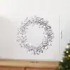2026 Novo Ornamento de Árvore de Natal de Rena de Floco de Neve Semi-Transparente Prata Pingente de Presente de Natal Acrílico
