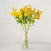 Simulación Rama Larga Margarita Pequeña Crisantemo Pequeño Manzanilla Decoración Sala de Estar Flor Falsa Decoración Crisantemo Holandés Decoración Flor de Seda