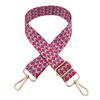 Nuevo color estampado de pavo real impresión por transferencia térmica bolsa con correa ancha para el hombro accesorios Correa decorativa hombro bandolera correa larga transfronterizo