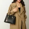 2026 Bolso Nuevo para Mujer Gran Capacidad Bolso de Mano para Suegra Textura Simple Moderno Bolso de Hombro Único Cruzado