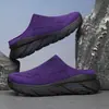 Chinelos leves de meia entrada para casal cross-border, sapatos casuais respiráveis de malha masculinos, sapatos versáteis de sola grossa femininos