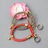 Nuevo Pulsera Zaki Lam Tejida a Mano Estilo Xizang con Nudo de Maíz, Pulsera de Cuerda de Algodón Retorcida a Mano Estilo Xizang Hecha a Mano Finamente Elaborada
