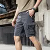 Shorts de trabalho hardcore estilo novo de verão com múltiplos bolsos, shorts casuais soltos masculinos, roupas masculinas de alta qualidade da moda