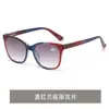 Gafas de sol de montura grande nuevas en stock para mujer, Gafas de lectura de moda progresivas de dos tonos para hombre, Gafas para personas mayores ultraclaras al por mayor