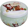 2026 Nuevos Frascos de Lata para Velas Navideñas Perfumadas en Stock Venta al por Mayor Empaques para Promoción Navideña Frascos de Navidad