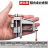Mini Multifuncional Doméstico Universal Pequeño Tornillo de Banco Abrazadera de Mesa Trabajo Mesa de Tornillo de Banco Plano de 360 Grados