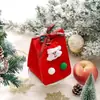 Regalo de Navidad Nochebuena Caja de Regalo de Manzana Caja Vacía Bolsa Portátil de Dulces para Niños Caja de Empaque de Fruta Ping An Regalos Pequeños