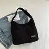 Bolso Grande de Pana para Mujer, Gran Capacidad, Bolso Tote Artístico y Versátil, Nuevo Estilo Coreano 2026 Bolso de Hombro Único para Mujer