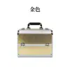 Estuche de Maquillaje de Gran Capacidad Personalizado por el Fabricante, Caja de Herramientas de Doble Apertura de Aleación de Aluminio, Caja de Almacenamiento Portátil para Tatuaje, Pestañas, Uñas y Belleza