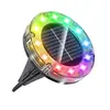 Nueva Luz Subterránea Solar Transfronteriza Exterior Impermeable Luz Led para Césped Luz Decorativa para Patio de Casa Jardín