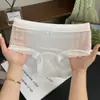 5068 Calcinhas Seamless Ultra-Finas de Seda de Gelo Secagem Rápida para Mulheres 10A Antibacterianas Forro 100% Algodão Respiráveis
