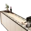 Tapete para mesa de aparador estilo americano, tapete protector largo impermeable y a prueba de aceite para encimera de mueble de TV, tapete anti-suciedad para zapatero de entrada