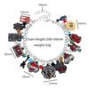 Moda Transfronteriza caricatura lindo historia extraña Mickey Mouse pulsera aleación de zinc colgante de gota de aceite joyería