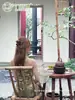 Cadeira de bambu antiga de exterior estilo rural com encosto para uso doméstico, idosos, cadeira de bambu artesanal de Sichuan, cadeira de bambu para crianças
