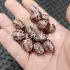 Pulpa envuelta nueve ojos cuentas de jade sueltas ágata roja 21 ojos Pulsera Lutong collar accesorios de joyería cuentas