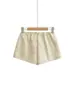 Fábrica de Origem [Estilo Menina Japonesa] Calças Casuais para Mulheres Verão Versátil Soltas Emagrecimento Cintura Média Perna Larga Shorts Finos
