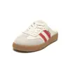 Mocasines Casuales Blancos para Mujer, sin Cordones y de Punta Cerrada, Colección Primavera y Otoño 2025