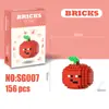 Bloques de Construcción Transfronterizos Caja Pequeña Juguetes Educativos de Ensamblaje para Niños Bloques de Construcción de Micropartículas de Dibujos Animados Recuerdos Premios para Estudiantes