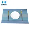 Novo Jogo Americano Estilo Chinês, Jogo Americano de PVC para Mesa de Jantar de Hotel, Jogo Americano Antiderrapante com Isolamento Térmico, Jogo Americano para Tigela, Jogo Americano Lavável de Secagem Rápida para Chá, Sensação de Alto Padrão