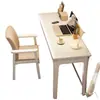 Escritorio de Madera Maciza Pequeño Apartamento Hogar Adulto Mesa Larga Minimalista Moderno Estudiante Estudio Escritorio de Escritura Mesa de Computadora
