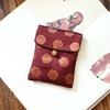 Bolsa de Regalo de Tela Brocada para Bordado de 24 Colores Estilo Japonés Bolsa Wenwan Bolsa de Almacenamiento para Joyería Cartera con Solapa de Tela con Logo
