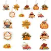 Navidad Nueva de Otoño Transfronteriza Fiesta de Acción de Gracias Colgante Calabaza Etiqueta Colgante Tarjeta Decoración Fabricante