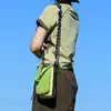 Nueva bolsa cruzada de hombro para teléfono para deportes y ocio al aire libre para mujer en esquema de colores dopamina, bolsa pequeña de nailon para mujer