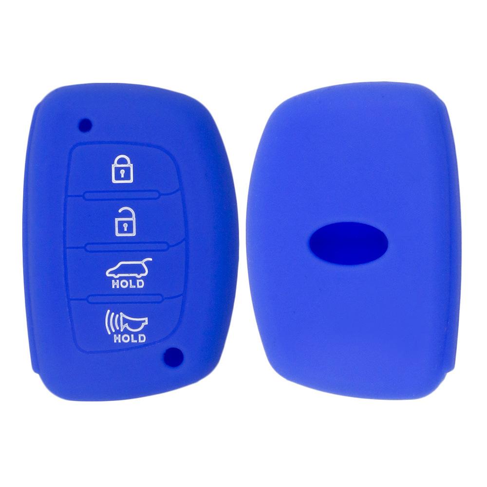 现代悦动钥匙套ix35锁匙包索纳塔硅胶保护套 (25).jp