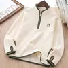 2026 Nuevo Estilo Top Eléctrico de Felpa Ropa Infantil Otoño e Invierno Elegante Felpa Infantil
