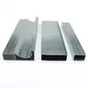 Manija de Puerta de Acero y Cristal para Gabinete, Manija de Puerta de Gabinete de Aleación de Aluminio Engrosada con Borde Oculto, Emparejada con Perfiles de Aluminio de Borde Grande y Borde Pequeño de Marco Oculto