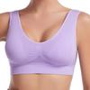 Sujetador deportivo de comercio exterior con rejilla hueca, transpirable, talla grande, para yoga, correr, ropa interior deportiva.