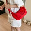 Estilo Coreano Casual Fresco Estilo Perezoso Bolso de Lona para Mujer Gran Capacidad Bolso Dumpling de Hombro Bolso Cruzado Casual para Mujer Venta al por Mayor