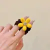 Diadema de Flor Roja Dulce Lazo para Cola de Caballo Ins Alto Valor Lazo para Moño de Niña No Daña el Cabello Banda Elástica