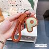 26 Letras Inglesas Llavero de Cuero para Coche Iniciales Exquisito Gama Alta Pareja Colgante para Mochila Escolar Regalo Venta al por Mayor