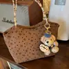 Bolso Grande de Capacidad para Mujer para el Trabajo, Nuevo Bolso de Hombro Popular de Lunares, Bolso Tote Cubo de Moda y Versátil, Bolso Cruzado Urbano