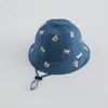 Sombreros para Niñas, Estilos de Primavera y Otoño, Sombreros de Pescador para Bebés Niñas, Protección Solar, Protección contra el Frío, Protección Solar para Bebés, Sombreros de Cubo Lindos para Verano