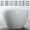 Novo Vaso de Flores Perfurado Cerâmica Diâmetro Grande Simples Para Interior Estilo Chinês Árvore do Dinheiro Orquídea Vaso de Flores Extra Grande