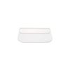 Estante de almacenamiento plegable para baño, toallero de pared sin perforaciones, de plástico, sencillo, para guardar ropa