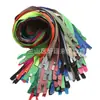 Pacote de Cores Mistas com 50 Peças Cor Misturada Não. Zíper de Resina Grande Dente 5 50/60/70/80cm Zíper de Cor Mista de Cabeça Única e Dupla