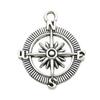 20 accesorios de joyería DIY materiales hechos a mano retro ancla timón pulsera colgante comercio exterior transfronterizo superventas sistema marino