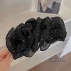 Grampo de cabelo de malha de fada com dupla face AB, grampo de cabelo em forma de nuvem, grampo de cabelo para trás da cabeça, grampo de cabelo de tubarão