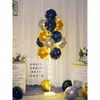 Decoraciones de Globos Flotantes de Mesa y Piso con Tema de Cumpleaños Feliz Cumpleaños para la Fiesta de Primer Cumpleaños de Niños, Decoraciones Brillantes