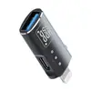 Adaptador Dos en Uno Tipo C a Interfaz USB Transmisión de Teléfono Móvil Convertidor de Carga Conectado a Disco Duro Teclado y Ratón Multifunción