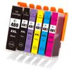 Cartucho de tinta Zhongrun compatible con CanonPGI480481XXL para impresora Canon PIXMATS704/TR7540