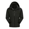 Chaqueta Impermeable de Capa Única con Caparazón Duro para Pájaros, de Primavera y Otoño, para Exteriores, L, para Hombres y Mujeres, con Laminado Impermeable, Tres en Uno, Moderna