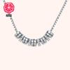 Collar de cuentas de diamantes transfronterizo con letras DIY, collar de mujer con nombre de familia, regalo para el Día de la Madre, fabricantes entre Europa y Estados Unidos