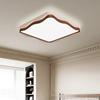 Lámpara de Techo para Sala de Estar Nogal Lámpara Principal para Recibidor Protección Ocular Nube Estilo Mid-Century Lámpara para Dormitorio Toda la Casa Lámparas de Decoración para el Hogar Zhongshan