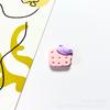 Animal sanduíche biscoitos bonito diy creme cola caseiro telefone móvel shell hairpin acessórios de cabelo pendente acessórios de resina atacado